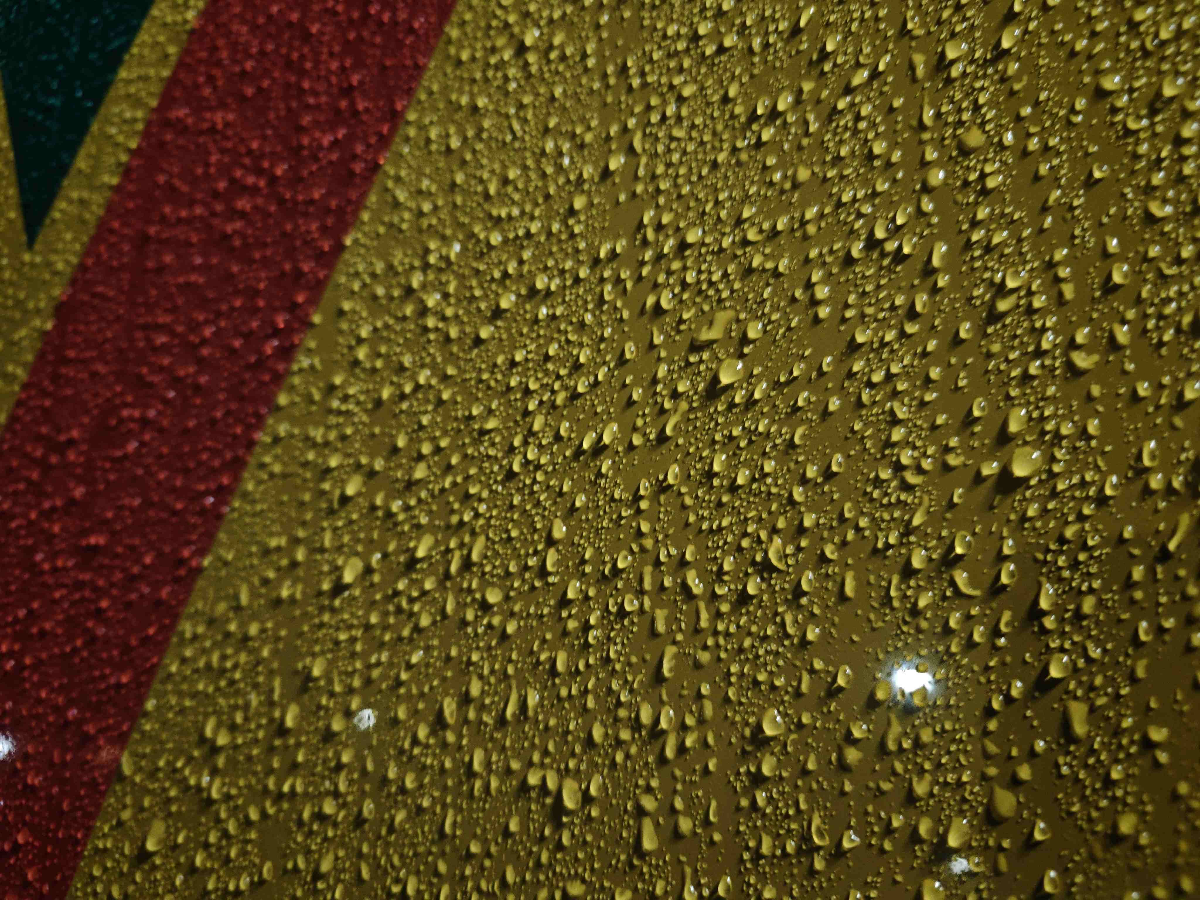 Water beading effect van Swippy Ceramic Coating